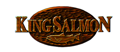 King Salmon logo for Sega Mega Drive